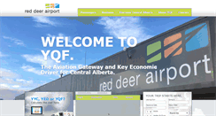 Desktop Screenshot of flyreddeer.com